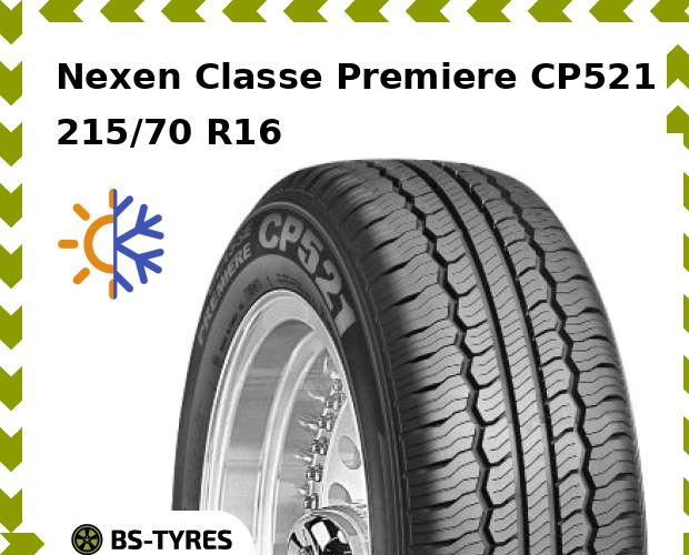 

Всесезонные шины Nexen, Classe Premiere CP521 215/70 R16C 108/106T