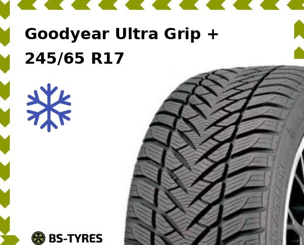 

Зимние шины Goodyear, Ultra Grip + SUV 245/65 R17 107H