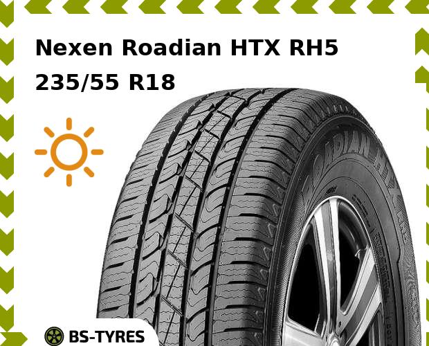

Летние шины Nexen, Roadian HTX RH5 SUV 235/55 R18 104V