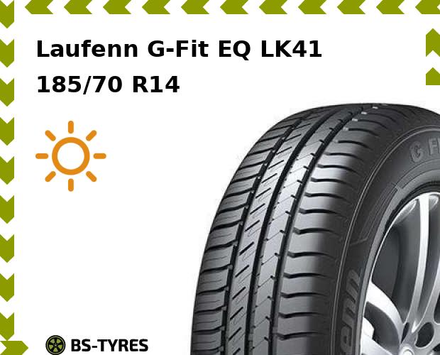 

Летние шины Laufenn, G-Fit EQ LK41 185/70 R14 88T