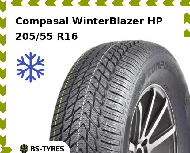 

Зимние шины Compasal, WinterBlazer HP 205/55 R16 91H