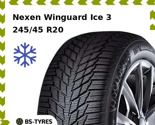 

Зимние шины Nexen, Winguard Ice 3 245/45 R20 103T
