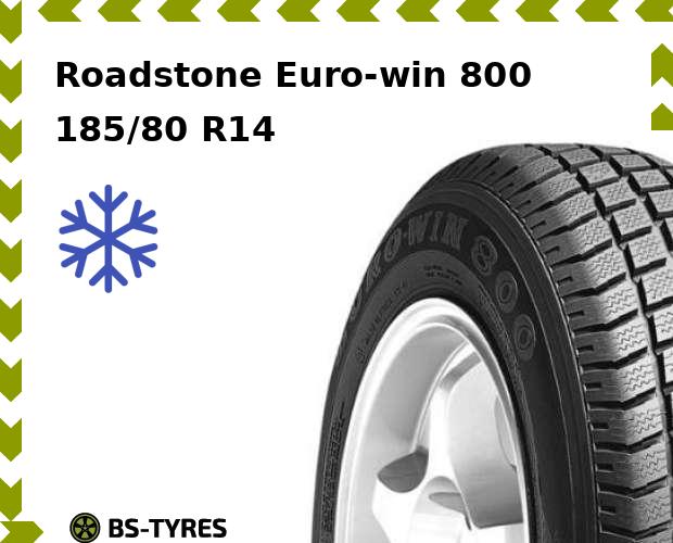

Зимние шины Roadstone, Euro-win 800 185/80 R14C 102/100P