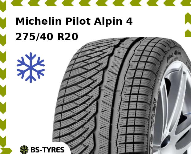 

Зимние шины Michelin, Pilot Alpin 4 275/40 R20 106V