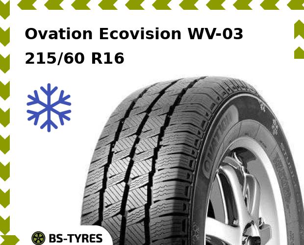 

Зимние шины Ovation, Ecovision WV-03 215/60 R16C 108/106R