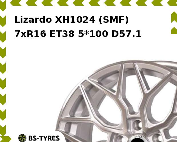 

Колесный диск Lizardo, XH1024 (SMF) 7xR16 ET38 5*100 D57.1