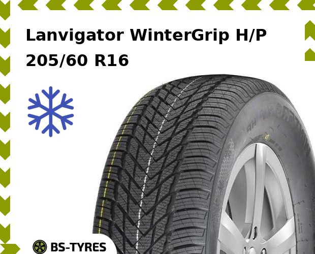 

Зимние шины Lanvigator, WinterGrip H/P 205/60 R16 96H