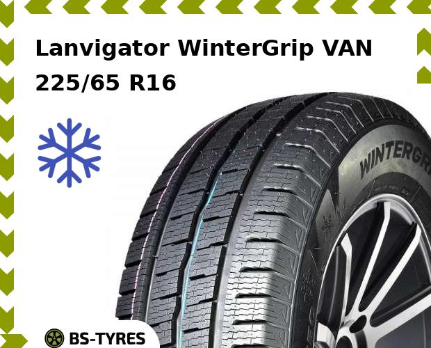 

Зимние шины Lanvigator, WinterGrip VAN 225/65 R16C 112/110R