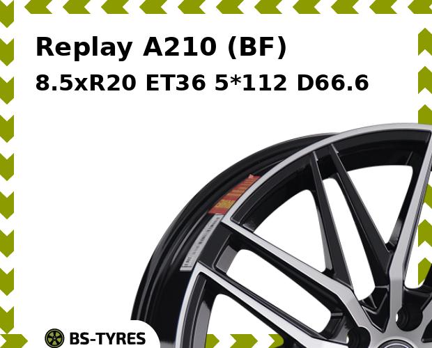 

Колесный диск Replay, A210 (BF) 8.5xR20 ET36 5*112 D66.6