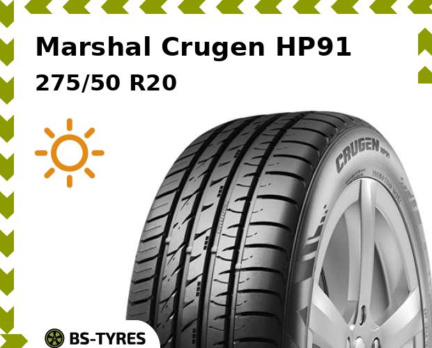 

Летние шины Marshal, Crugen HP91 275/50 R20 109W