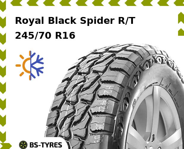 

Всесезонные шины Royal Black, Spider R/T 245/70 R16C 113Q