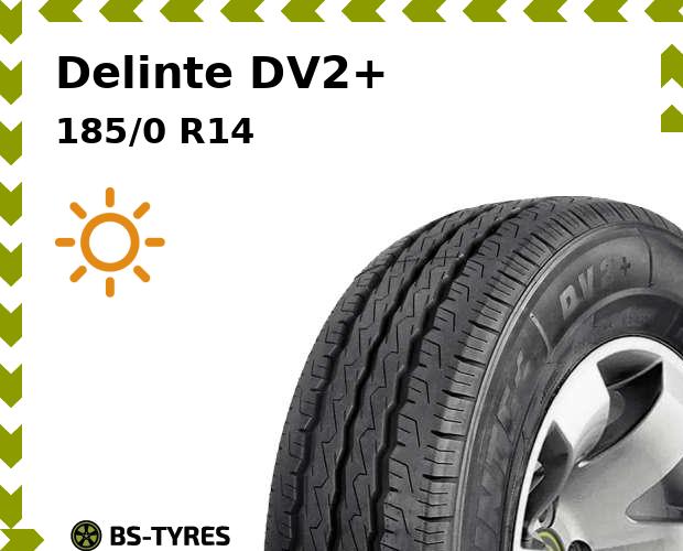 

Летние шины Delinte, DV2+ 185/0 R14C 102/100R