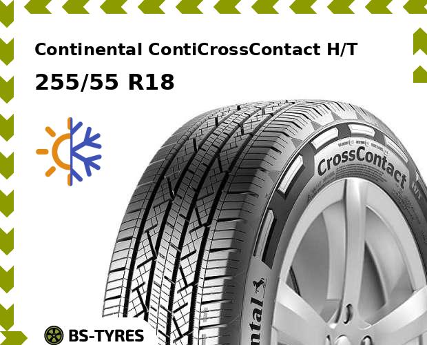 

Всесезонные шины Continental, ContiCrossContact H/T 255/55 R18 109H