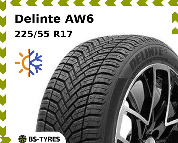 

Всесезонные шины Delinte, AW6 225/55 R17 101W