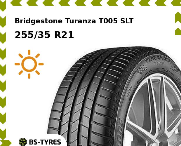

Летние шины Bridgestone, Turanza T005 SLT 255/35 R21 98Y