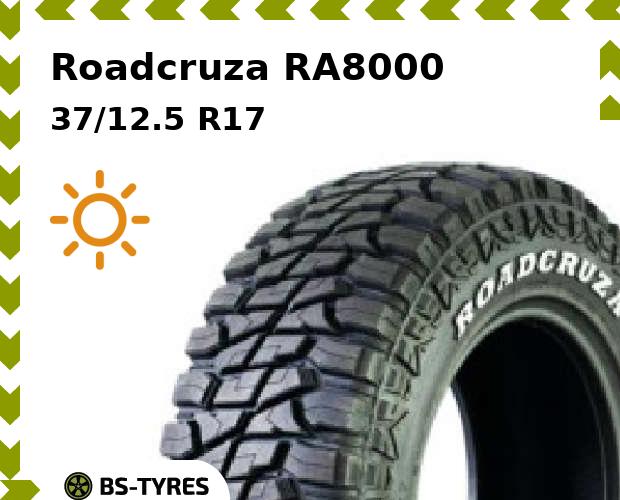 

Летние шины Roadcruza, RA8000 37/12.5 R17 121Q