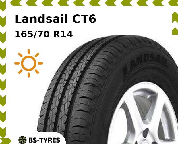 

Летние шины Landsail, CT6 165/70 R14C 89/87R