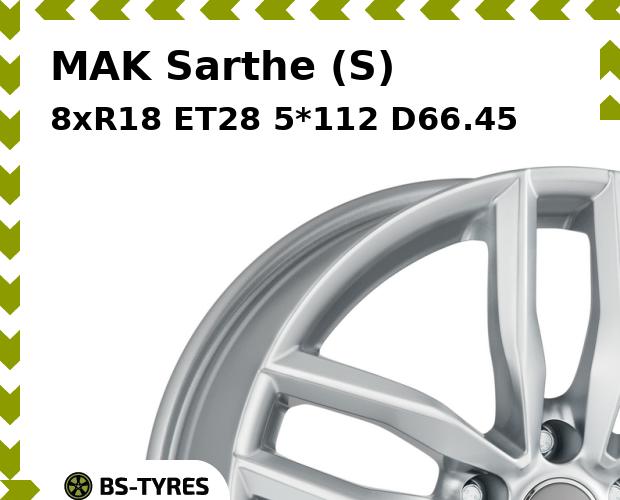 

Колесный диск MAK, Sarthe (S) 8xR18 ET28 5*112 D66.45