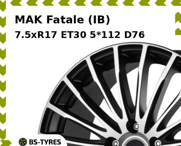 

Колесный диск MAK, Fatale (IB) 7.5xR17 ET30 5*112 D76