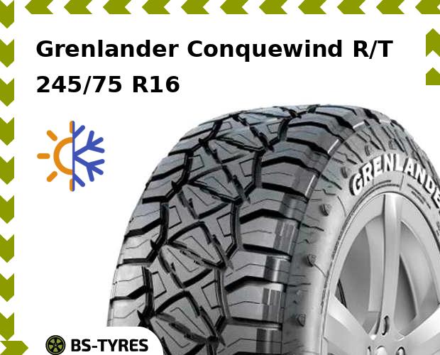 

Всесезонные шины Grenlander, Conquewind R/T 245/75 R16 111Q
