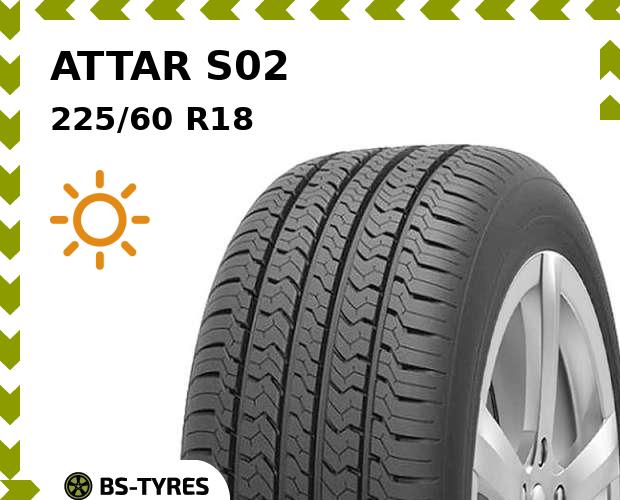 

Летние шины ATTAR, S02 225/60 R18 100V