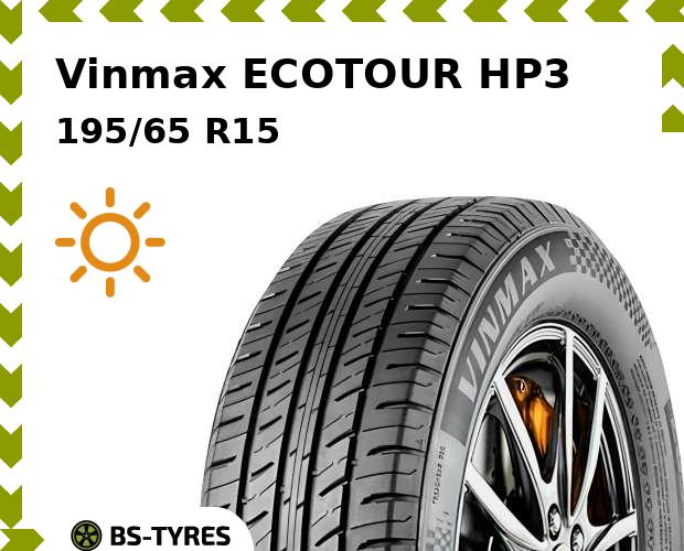 

Летние шины Vinmax, ECOTOUR HP3 195/65 R15 91V