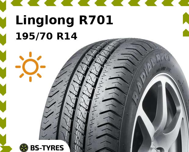 

Летние шины Linglong, R701 195/70 R14 96N