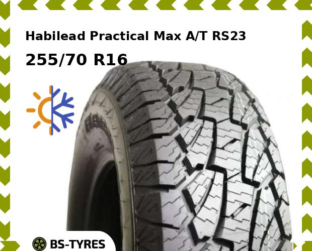 

Всесезонные шины Habilead, Practical Max A/T RS23 255/70 R16 111T