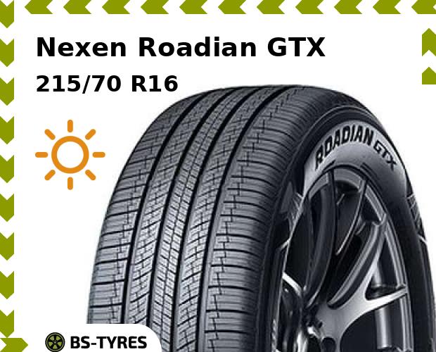 

Летние шины Nexen, Roadian GTX 215/70 R16 100H