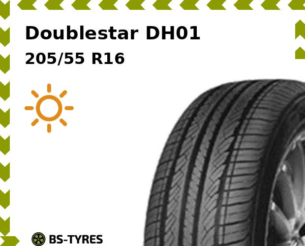 

Летние шины Doublestar, DH01 205/55 R16 91V