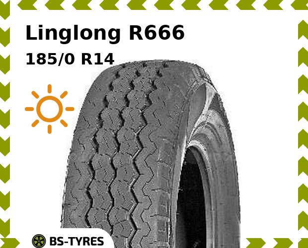 

Летние шины Linglong, R666 185/0 R14C 102/100R