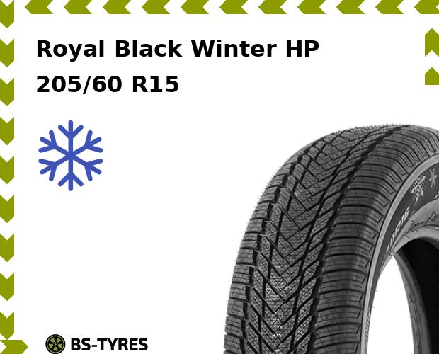

Зимние шины Royal Black, Winter HP 205/60 R15 96H