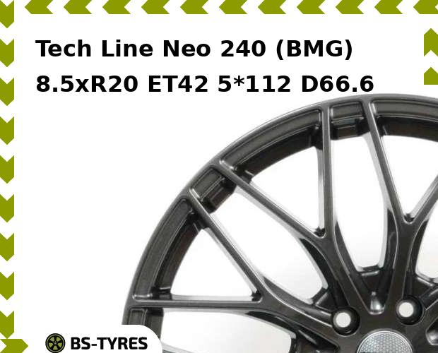 

Колесный диск Tech Line, Neo 240 (BMG) 8.5xR20 ET42 5*112 D66.6