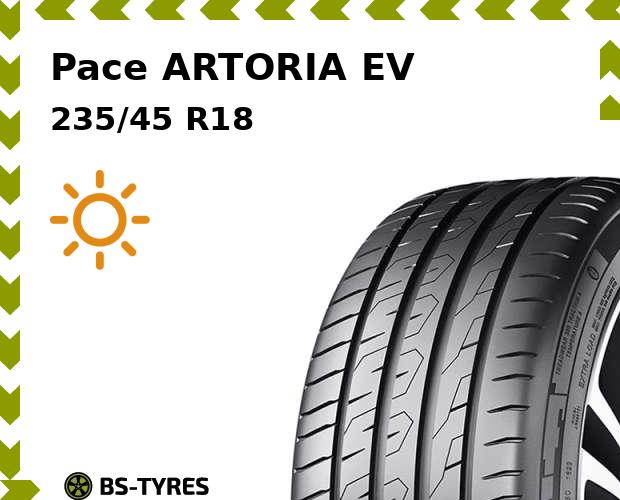 

Летние шины Pace, ARTORIA EV 235/45 R18 98Y
