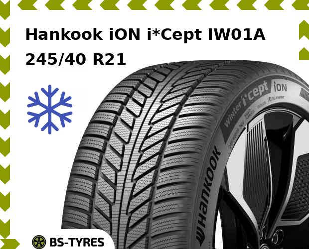 

Зимние шины Hankook, WINTER iON ICEPT IW01A 245/40 R21 100V