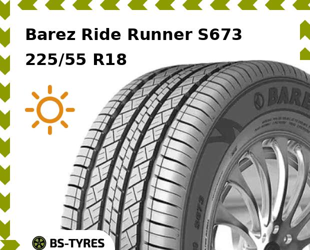 

Летние шины Barez, Ride Runner S673 225/55 R18 98V