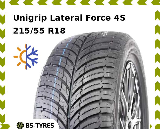 

Всесезонные шины Unigrip, Lateral Force 4S 235/50 R19 99W