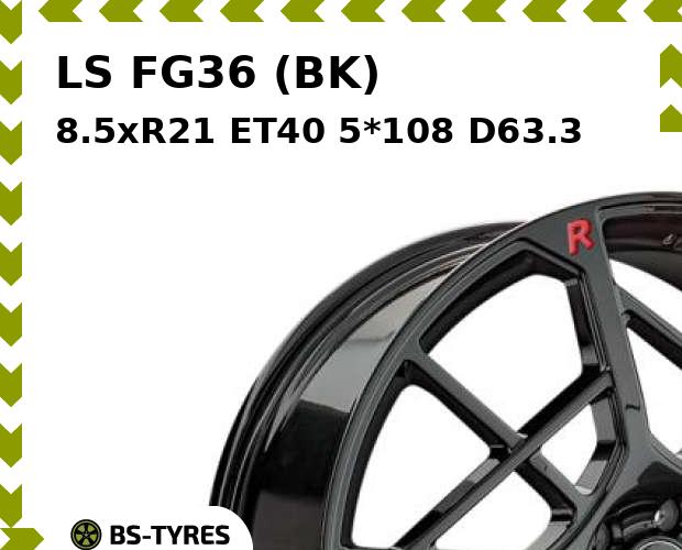 

Колесный диск LS, FG36 (BK) 8.5xR21 ET40 5*108 D63.3