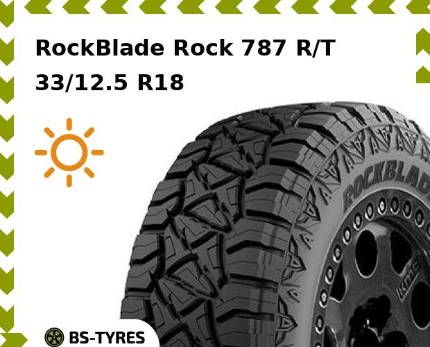

Летние шины RockBlade, Rock 787 R/T 33/12.5 R18 118Q