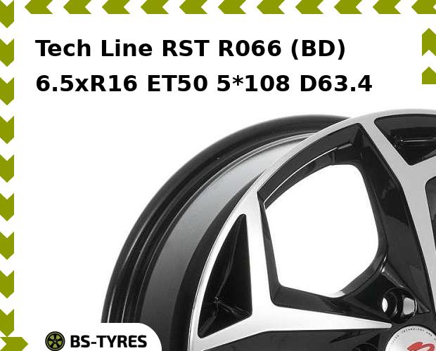 

Колесный диск Tech Line, RST R066 (BD) 6.5xR16 ET50 5*108 D63.4
