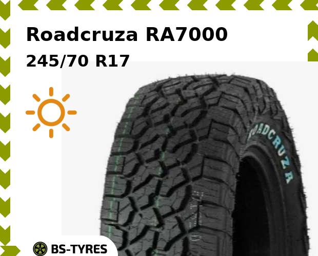 

Летние шины Roadcruza, RA7000 245/70 R17 119S