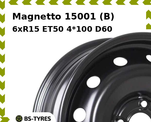 

Колесный диск Magnetto, 15001 (B) 6xR15 ET50 4*100 D60