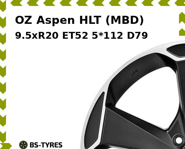 

Колесный диск OZ, Aspen HLT (MBD) 9.5xR20 ET52 5*112 D79