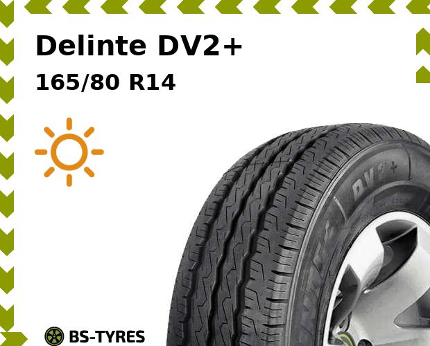

Летние шины Delinte, DV2+ 165/80 R14C 97/95N