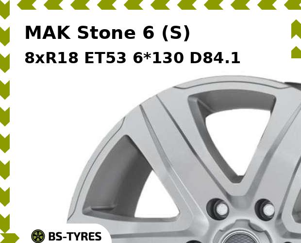 

Колесный диск MAK, Stone 6 (S) 8xR18 ET53 6*130 D84.1