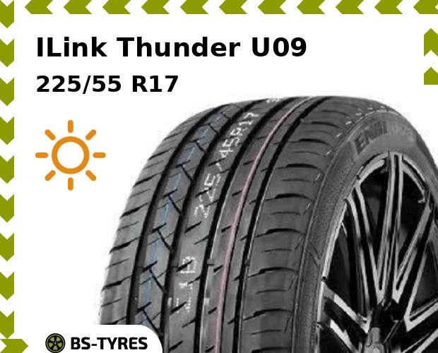 

Летние шины ILink, Thunder U09 225/55 R17 101W