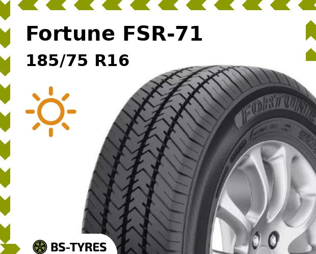 

Летние шины Fortune, FSR-71 185/75 R16 104R