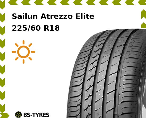 

Летние шины Sailun, Atrezzo Elite 225/60 R18 104W