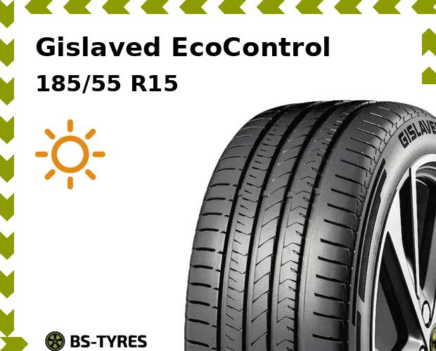 

Летние шины Gislaved, EcoControl 185/55 R15 86V