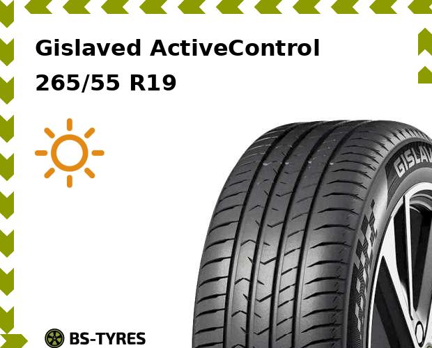 

Летние шины Gislaved, ActiveControl 265/55 R19 113V